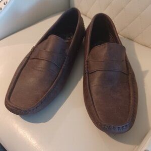 NEW Gallery Seven Brown Artfully Comfortable Slip on Slip Resistant Loafers 10.5